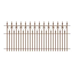 Eleo Zaun Lugano Unbeschichtet 96 Cm