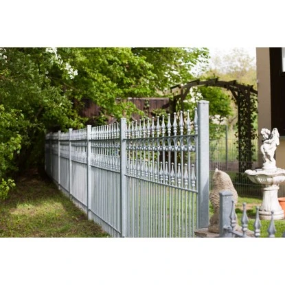 Eleo Zaun Lugano Feuerverzinkt 96 Cm 4 Eleo Zaun Lugano Feuerverzinkt 96 Cm – Bild 2