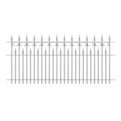 Eleo Zaun Lugano Feuerverzinkt 96 Cm