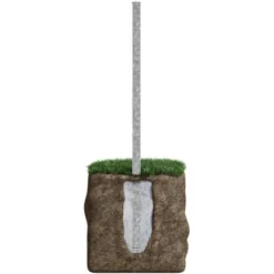 Eleo Pfosten E Zaun Und Gartentore Feuerverzinkt