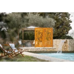 Eleo Sichtschutz Livenza Cortenstahl -Günstiges Heissner Geschäft 946031 4915 3