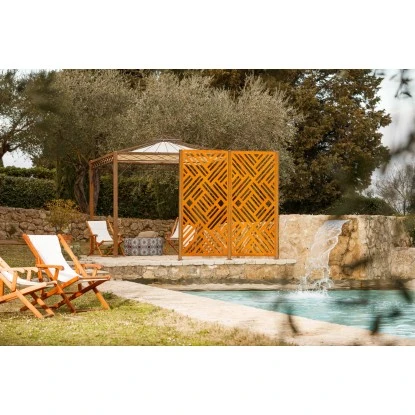 Eleo Sichtschutz Adda Cortenstahl 5 Eleo Sichtschutz Adda Cortenstahl – Bild 3