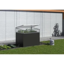 KGT Aluminium-Hochbeet 130 Profilsystem Anthrazit-Grau -Günstiges Heissner Geschäft 947362 4471 2