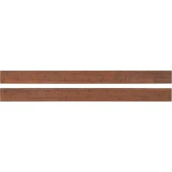 Elephant Zaun Abschlussbrett + Standard Batu Line Coffee 196 Cm X 14 Cm 1,4 Cm