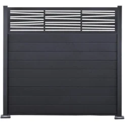 WPC Zaunpaneele 3 Stück 177 Cm X 15 Cm X 2,1 Cm Anthrazit 11 WPC Zaunpaneele 3 Stück 177 Cm X 15 Cm X 2,1 Cm Anthrazit -Günstiges Heissner Geschäft 949926 2137 1