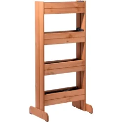 Dobar Hochbeet Aus FSC® Zertifiziertem Holz Bernstein 125 Cm X 55 Cm X 44 Cm