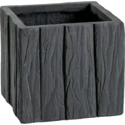 OBI Pflanztopf Carbonne 23 Cm X 23 Cm Anthrazit