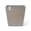 Ecopots Pflanztopf Rotterdam Rollen Braungrau 49,7 Cm X 50 Cm -Günstiges Heissner Geschäft RotterdamWheels50Taupe 00