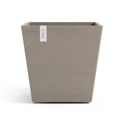 Ecopots Pflanztopf Rotterdam Braungrau 25,2 Cm X 24,5 Cm 3 Ecopots Pflanztopf Rotterdam Braungrau 25,2 Cm X 24,5 Cm