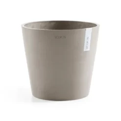 Ecopots Pflanztopf Amsterdam Taupe 40 Cm X 35 Cm