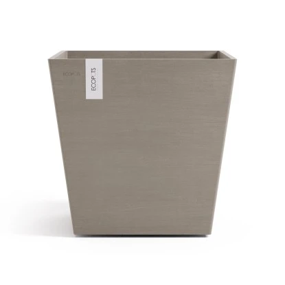Ecopots Pflanztopf Rotterdam Braungrau 45,4 Cm X 44 Cm 3 Ecopots Pflanztopf Rotterdam Braungrau 45,4 Cm X 44 Cm