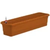 Ebertsankey Bewässerungs-Pflanzkasten Flora Premium 100 Cm Terracotta 2 Ebertsankey Bewässerungs-Pflanzkasten Flora Premium 100 Cm Terracotta -Günstiges Heissner Geschäft bewaesserungskasten terra 2