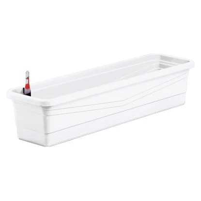 Ebertsankey Bewässerungs-Pflanzkasten Flora Premium 100 Cm Weiß 3 Ebertsankey Bewässerungs-Pflanzkasten Flora Premium 100 Cm Weiß