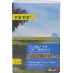 Manna Saat Sonnen- Und Schattenrasen 0,5 Kg