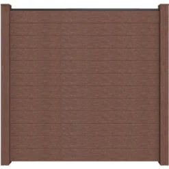 GroJa Steckzaun Solid Quadratisch 180 Cm X 180 Cm X 1,9 Cm Terra