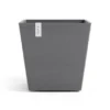 Ecopots Pflanztopf Rotterdam Grau 25,2 Cm X 24,5 Cm -Günstiges Heissner Geschäft dam25WaterReservoirGrey 00