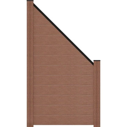 GroJa Steckzaun Solid Abgeschrägt 90 Cm X 180/90 Cm X 1,9 Cm Terra 3 GroJa Steckzaun Solid Abgeschrägt 90 Cm X 180/90 Cm X 1,9 Cm Terra