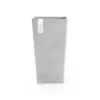 Ecopots Pflanztopf Rotterdam Halbhoch Weißgrau 49,7 Cm X 50 Cm -Günstiges Heissner Geschäft erdamMidHigh56WhiteGrey 00