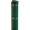 Eckpfosten Mit Zwei Flachen Abdeckschienen 120 Cm Grün -Günstiges Heissner Geschäft fostenabdeckschienegruen 1
