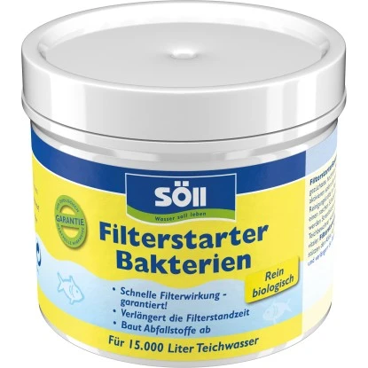Söll Filterstarter Bakterien 100 G 3 Söll Filterstarter Bakterien 100 G