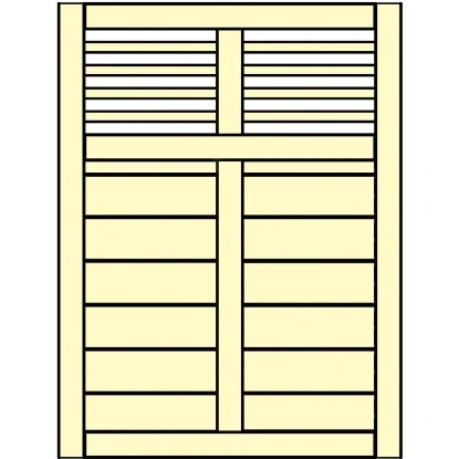 Sichtschutzzaun-Element Limone Mit Gitter Weiß 120 Cm X 90 Cm 5 Sichtschutzzaun-Element Limone Mit Gitter Weiß 120 Cm X 90 Cm – Bild 3