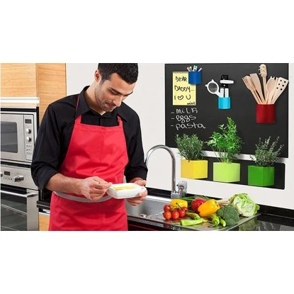 KalaMitica Metallplatte 14 Cm X 50 Cm Anthrazit 5 KalaMitica Metallplatte 14 Cm X 50 Cm Anthrazit – Bild 3