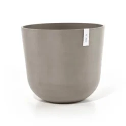 Ecopots Pflanztopf Oslo Braungrau 55 Cm X 47,9 Cm