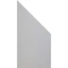 GroJa Sichtschutz Premo Schräg 90 Cm X 180/90 Cm X 0,8 Cm Uni Grau -Günstiges Heissner Geschäft mohplzaununi grau 90x18090