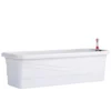 Ebertsankey Bewässerungs-Pflanzkasten Flora Premium 80 Cm Weiß -Günstiges Heissner Geschäft ngskasten Kunststoff weiss