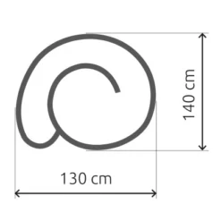 Bellissa Kräuterspirale Cortenstahl 80 Cm X 140 Cm X 130 Cm -Günstiges Heissner Geschäft ralecortenbellissahaasgmbh