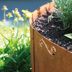 Bellissa Kräuterspirale Cortenstahl 80 Cm X 140 Cm X 130 Cm -Günstiges Heissner Geschäft ralecortenbellissahaasgmbh 3