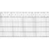 Dekor-Doppelstabmattenzaun X-Reihe Anthrazit 100 X 200 Cm -Günstiges Heissner Geschäft stabmattexreiheanthrazit 1