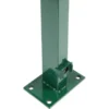 Zaunpfosten Mit Angeschweißter Bodenplatte 89 Cm Grün