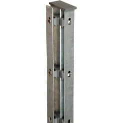 Eckpfosten Mit Zwei Flachen Abdeckschienen 120 Cm Verzinkt