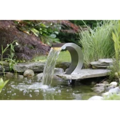 Ubbink Design Wasserfall Mamba S LED - Inox 316 L 9 LEDs Warmweiß -Günstiges Heissner Geschäft ubbink wasserfall mamba 4